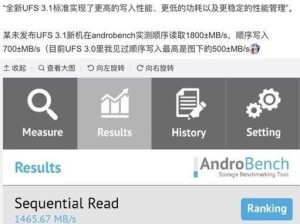 海力士UFS2.1（速度与容量的完美结合，引领存储技术新潮流）
